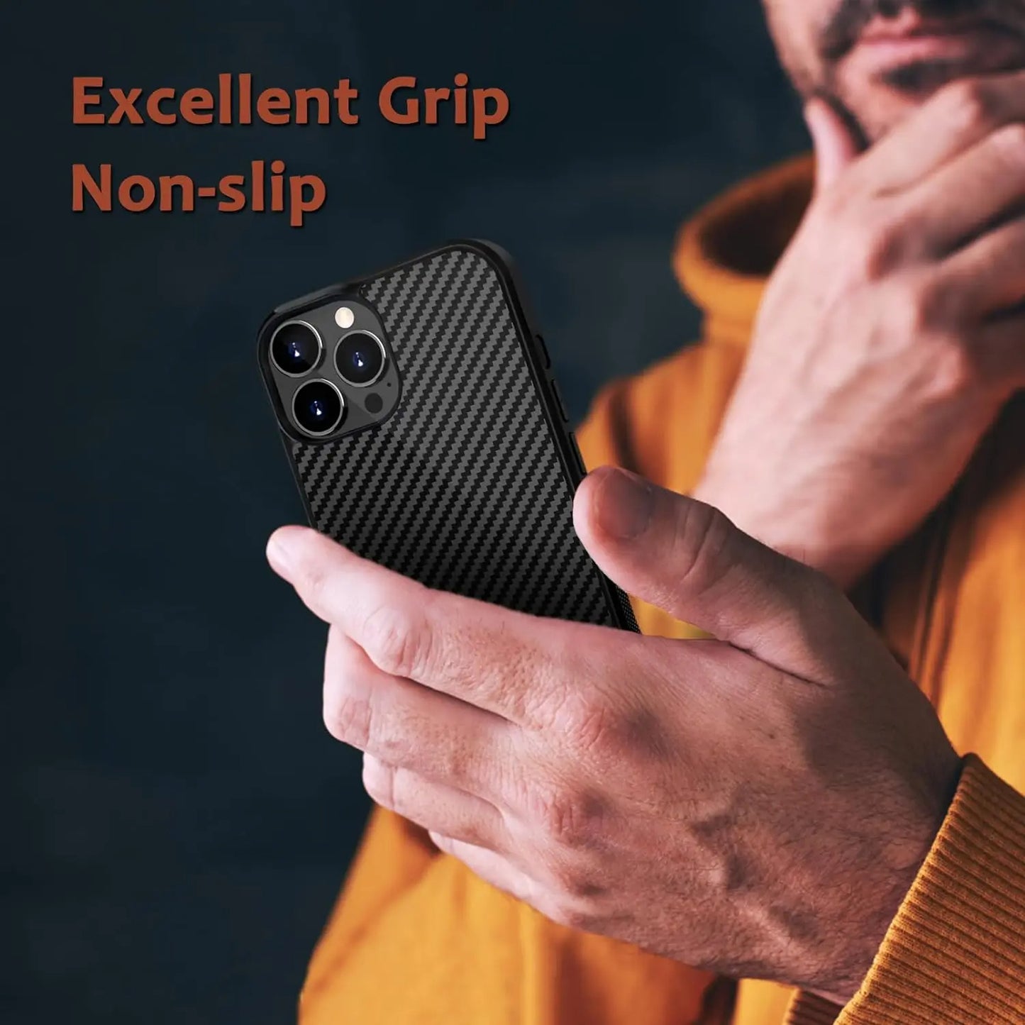 Forged Carbon Fiber TPU Phone Case - MOBICASE