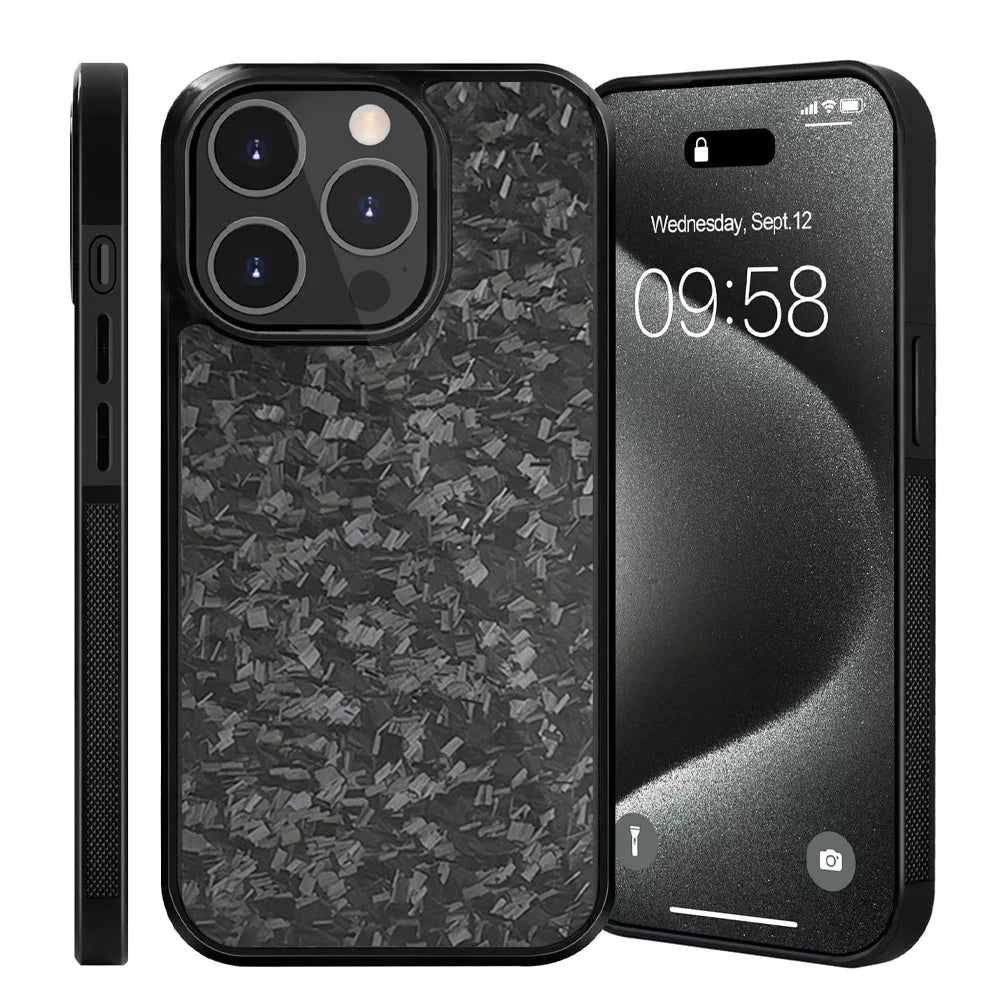Forged Carbon Fiber TPU Phone Case - MOBICASE