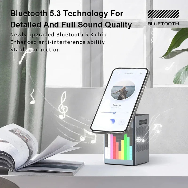 6 in 1 Magnetic Wireless Charger & Speaker - MOBICASE