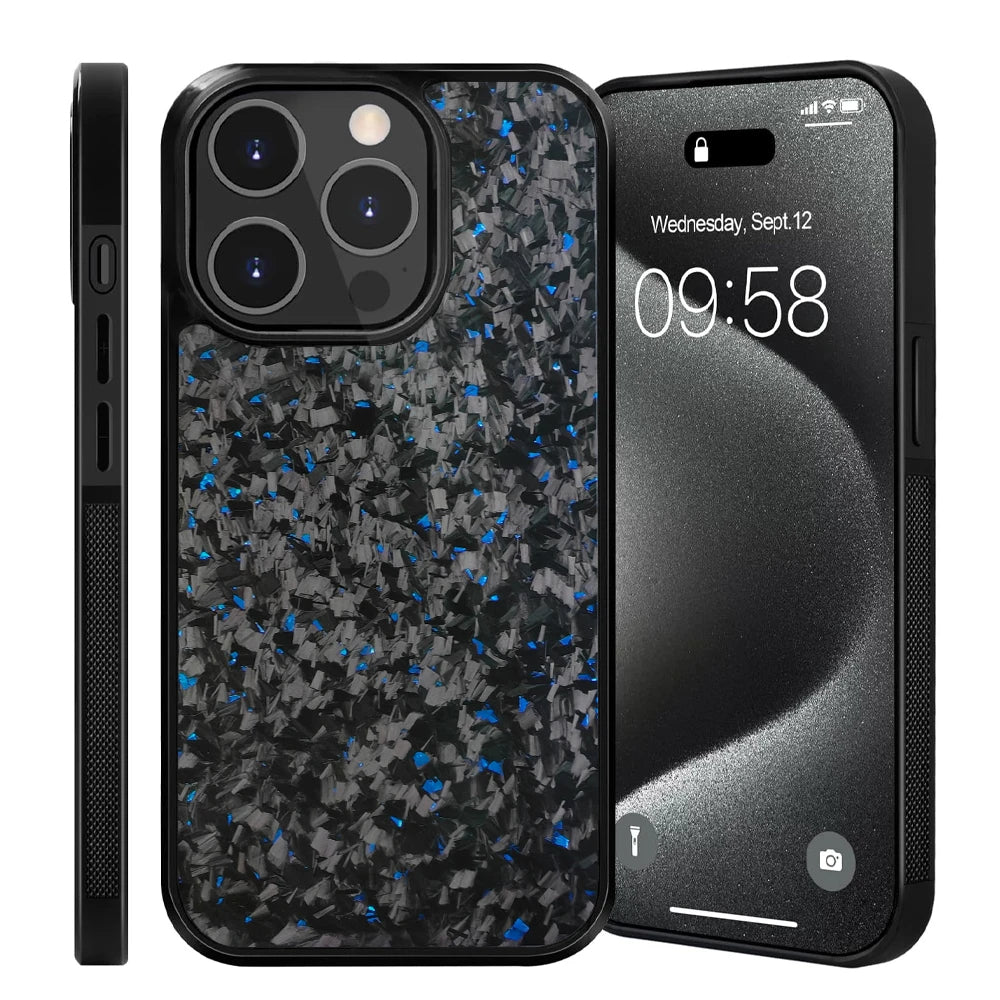 Forged Carbon Fiber TPU Phone Case - MOBICASE