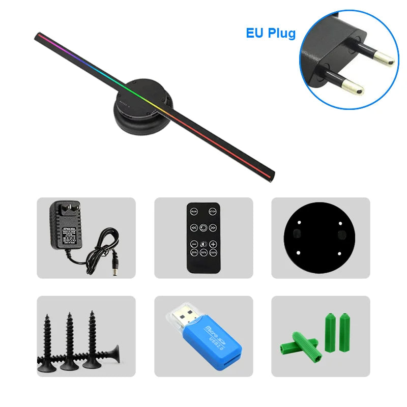 3D Hologram Fan - MOBICASE